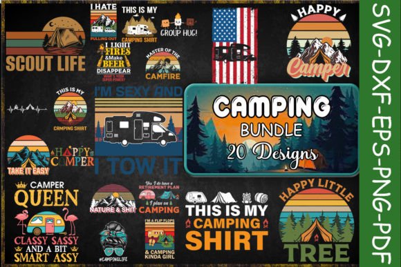 Camping SVG Bundle Review