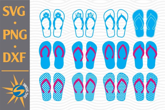Flip Flop Graphic: Graphics and Crafts in One