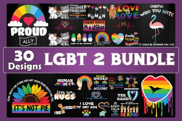 LGBT Bundle: Graphics and Crafts for Inclusive Branding
